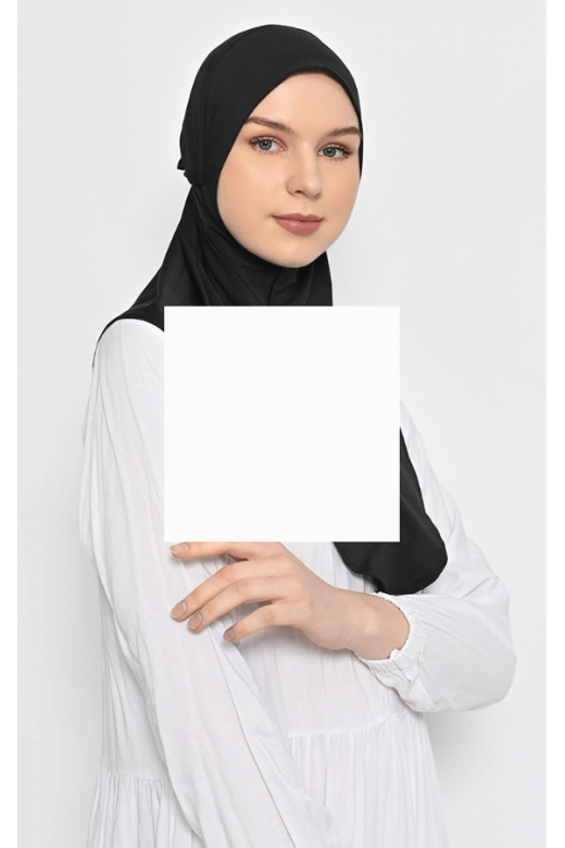Maisa Hijab Sporty Black